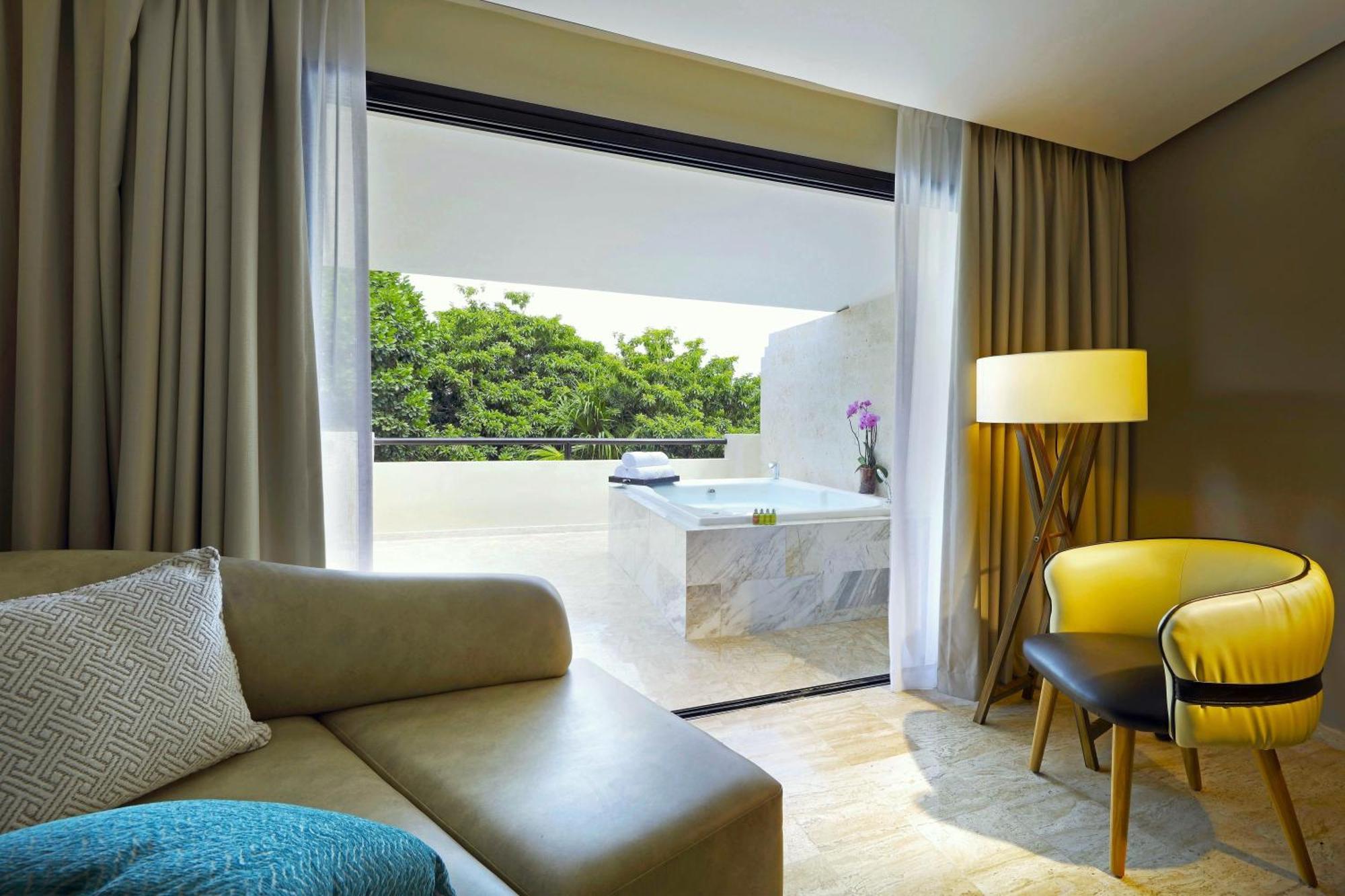 Trs Yucatan Hotel - Adults Only Akumal Luaran gambar